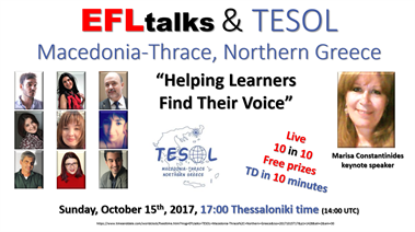 EFLtalks Macedonia Thrace / Northern Greece